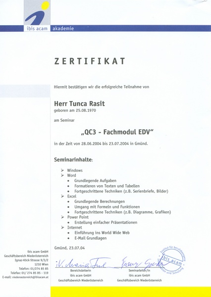 Diploma / Mezuniyet belgesi