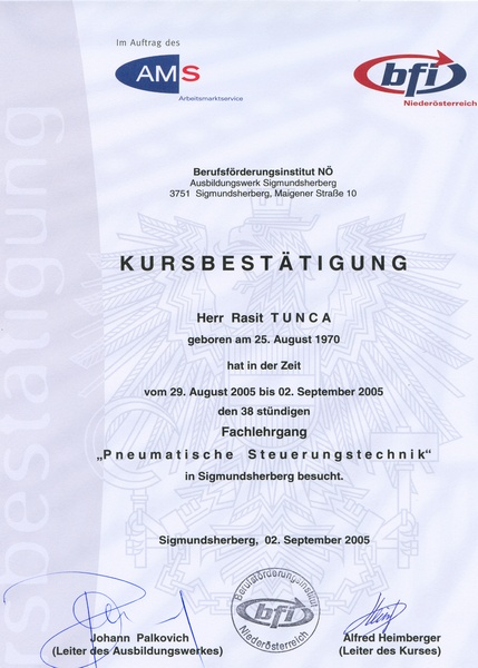 Diploma / Mezuniyet belgesi