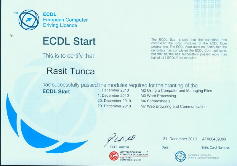 Diploma / Mezuniyet belgesi